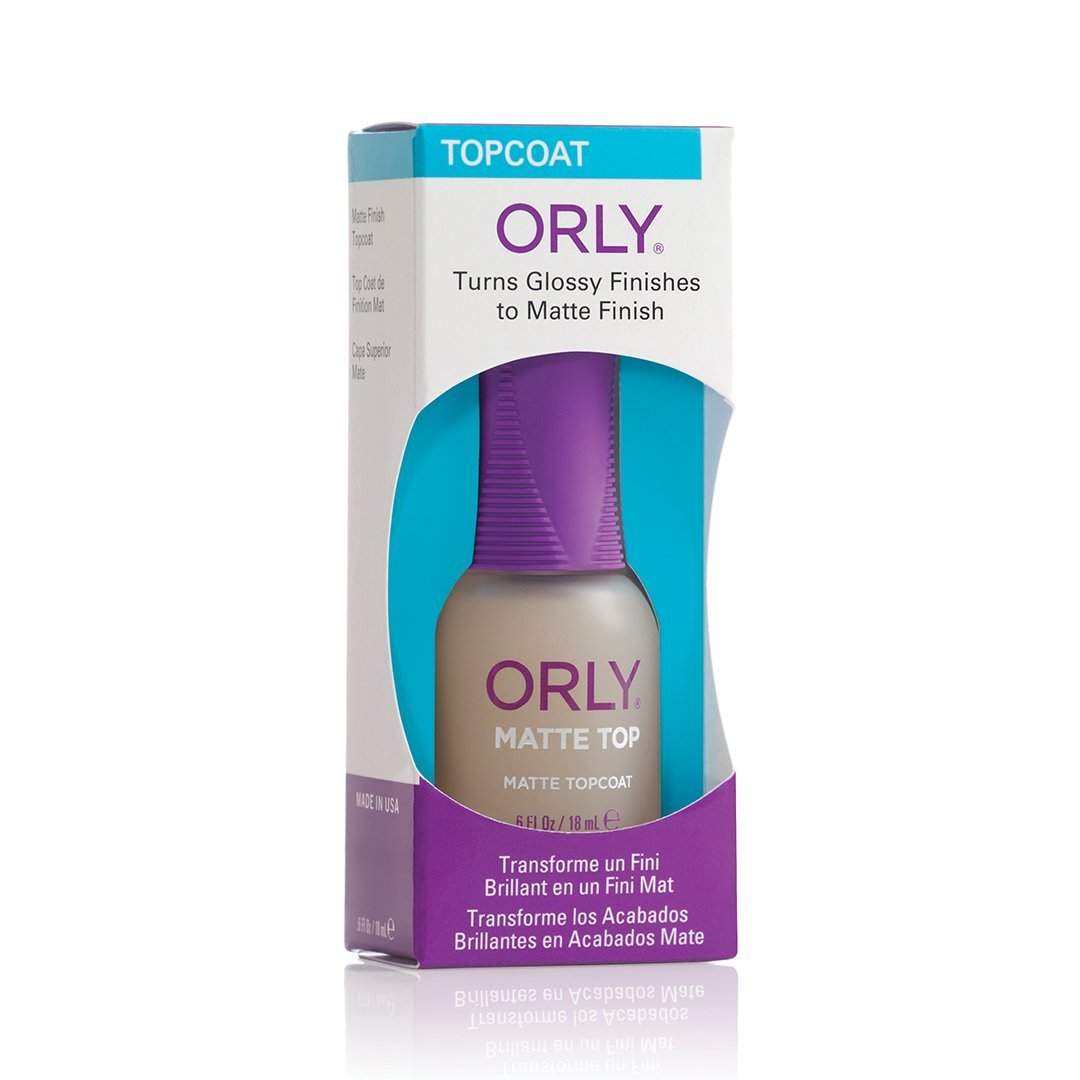 Orly Matte Top Topcoat .6 fl oz (UCT24250)-Orly-Brand_Orly,Collection_Nails,Nail_Top Coat,ORLY_Base and Topcoats