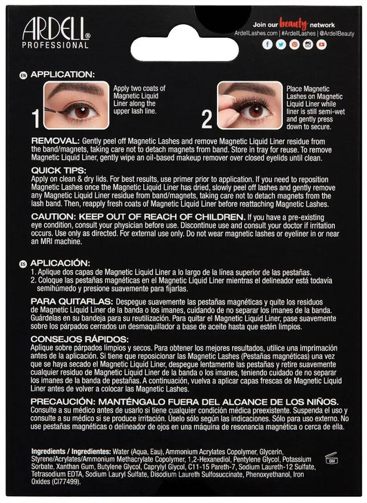 Ardell Magnetic Liquid Liner & Lashes Set Demi Wispies