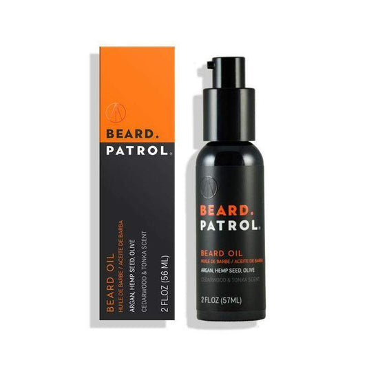 Patrol Grooming Beard Patrol Oil 2 oz-Patrol Grooming-Brand_Patrol Grooming,Collection_Bath and Body,Collection_Skincare,Hair_Hair Oil,PATROL_Oils and Balms,Skincare_Men,Skincare_Moisturizers