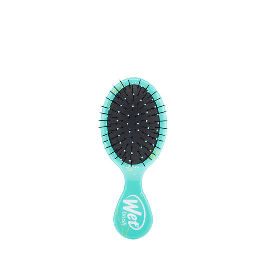 Disney Nemo wet brush mini detangler in teal color for easy and gentle hair styling