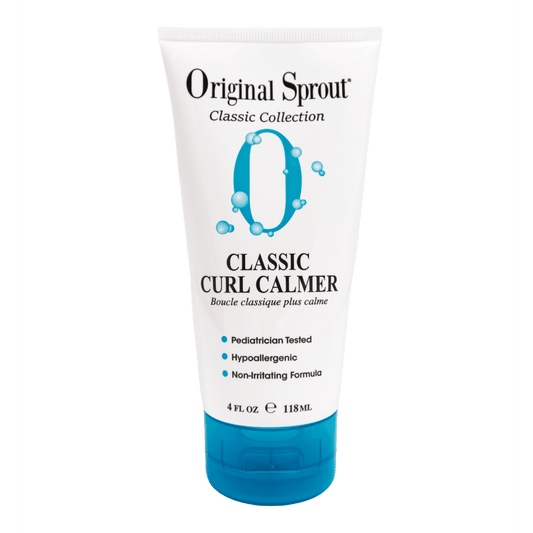 Original Sprout Classic Curl Calming Cream for Kids, 4 oz tube, pediatrician tested and hypoallergenic