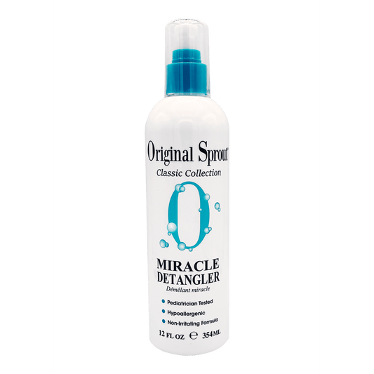 Original Sprout Miracle Detangler 12 Fl Oz Bottle for Easy Hair Combing and Styling