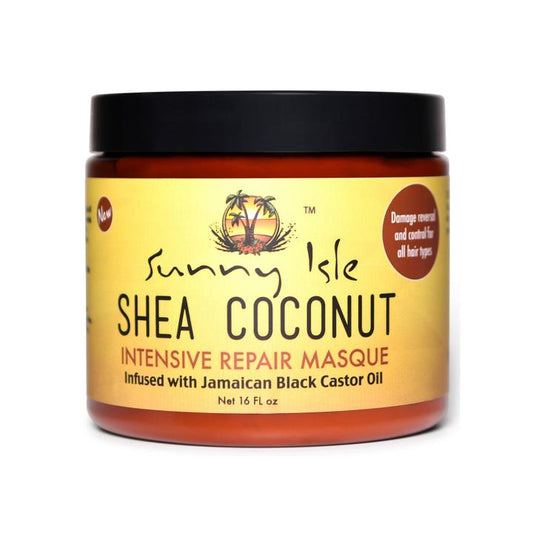 Sunny Isle Shea Coconut Intensive Repair Masque 16 oz.