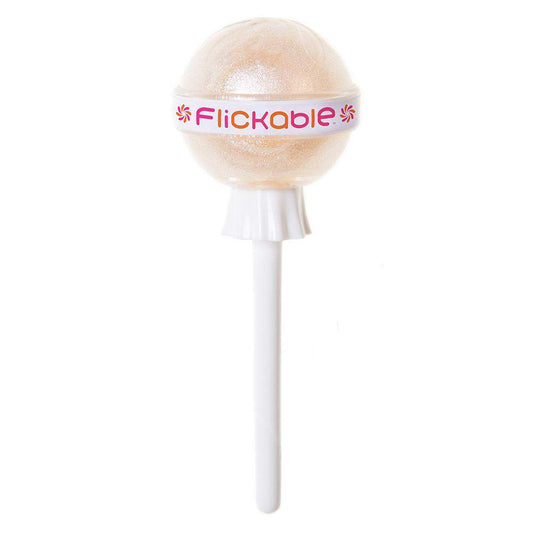 Flickable CU Clear Sugar Cookie Luxe Lip Gloss .3 oz-Flickable-Brand_Flickable,Collection_Makeup,Makeup_Lip,Makeup_Lip Gloss