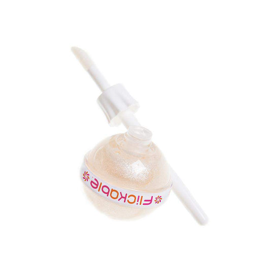 Flickable CU Clear Sugar Cookie Luxe Lip Gloss .3 oz-Flickable-Brand_Flickable,Collection_Makeup,Makeup_Lip,Makeup_Lip Gloss