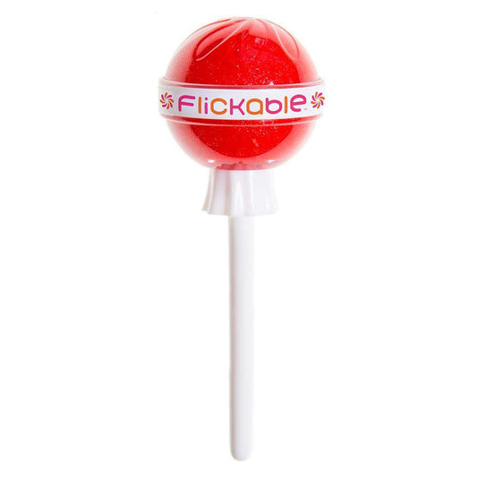 Flickable ROTFL Red Apple Luxe Lip Gloss .3 oz-Flickable-Brand_Flickable,Collection_Makeup,Makeup_Lip,Makeup_Lip Gloss