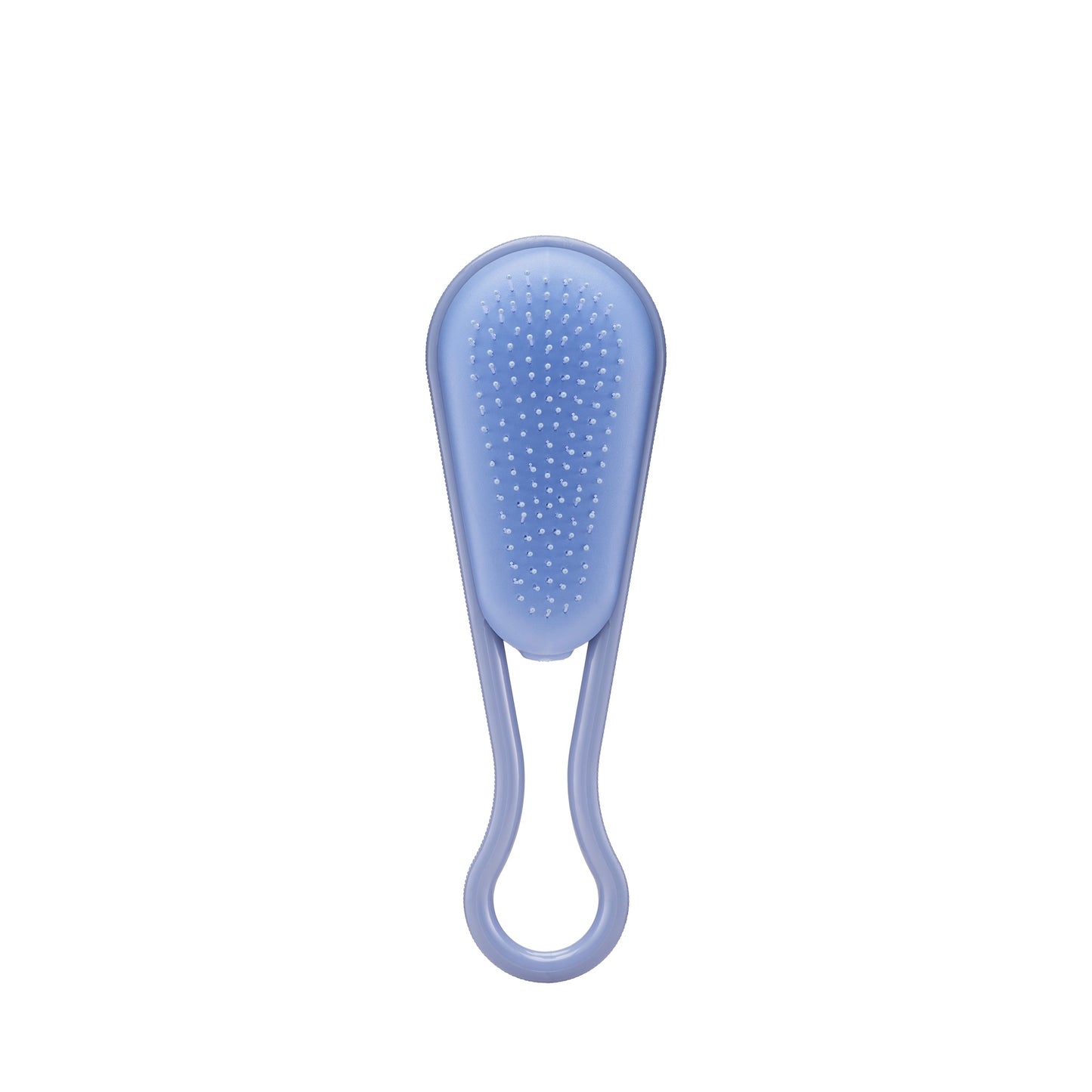 Wet Brush Antimicrobial Hair Detangler Brush in pastel blue with soft bristles for easy detangling