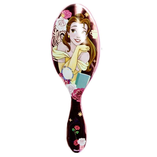 Wet Brush Detangler Princess featuring a Belle design with floral accents for easy hair detangling