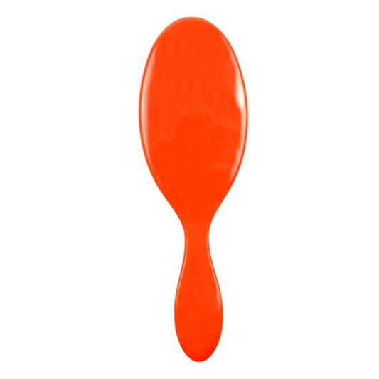 Wet Brush Original Detangler in bright orange color designed for pain-free hair brushing