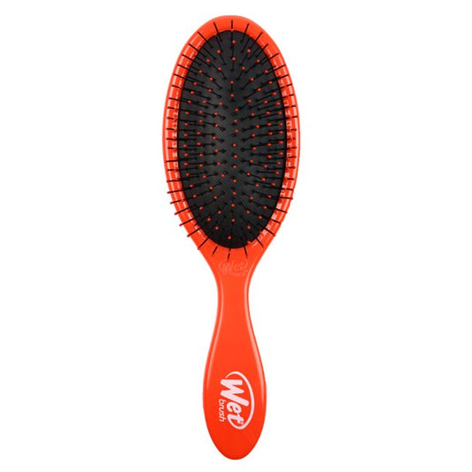 Wet Brush Original Detangler in vibrant orange for easy and pain-free hair detangling