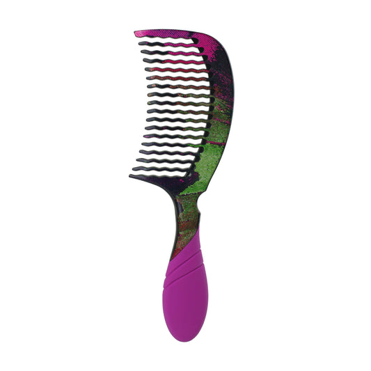 Wet Brush Pro Comb for detangling with colorful design and ergonomic grip for easy use