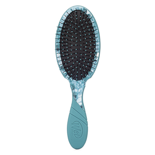 Wet Brush Pro Detangler in teal with flexible bristles for effortless hair detangling
