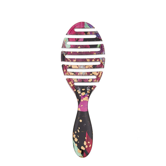 Wet Brush Pro Flex Dry Brush with colorful design for gentle detangling on wet hair