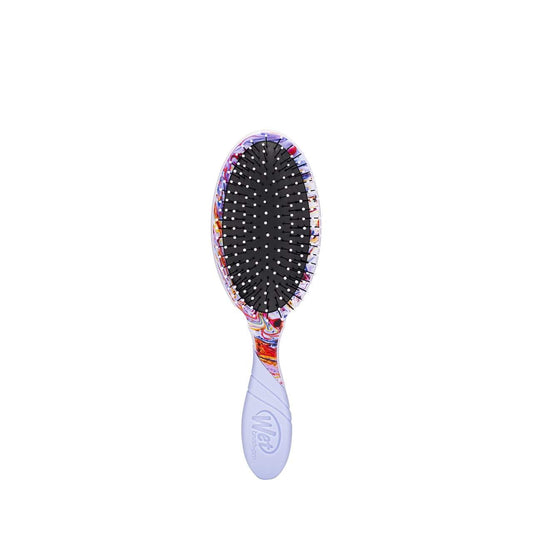 Wet Brush Vivid Dreams Pro Detangler with colorful design and flexible bristles for easy hair detangling