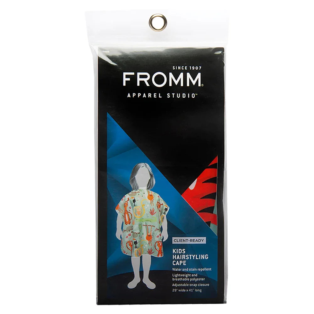 FROMM Kids Hairstyling Cape 29X41 inch | Multiple Patterns Available