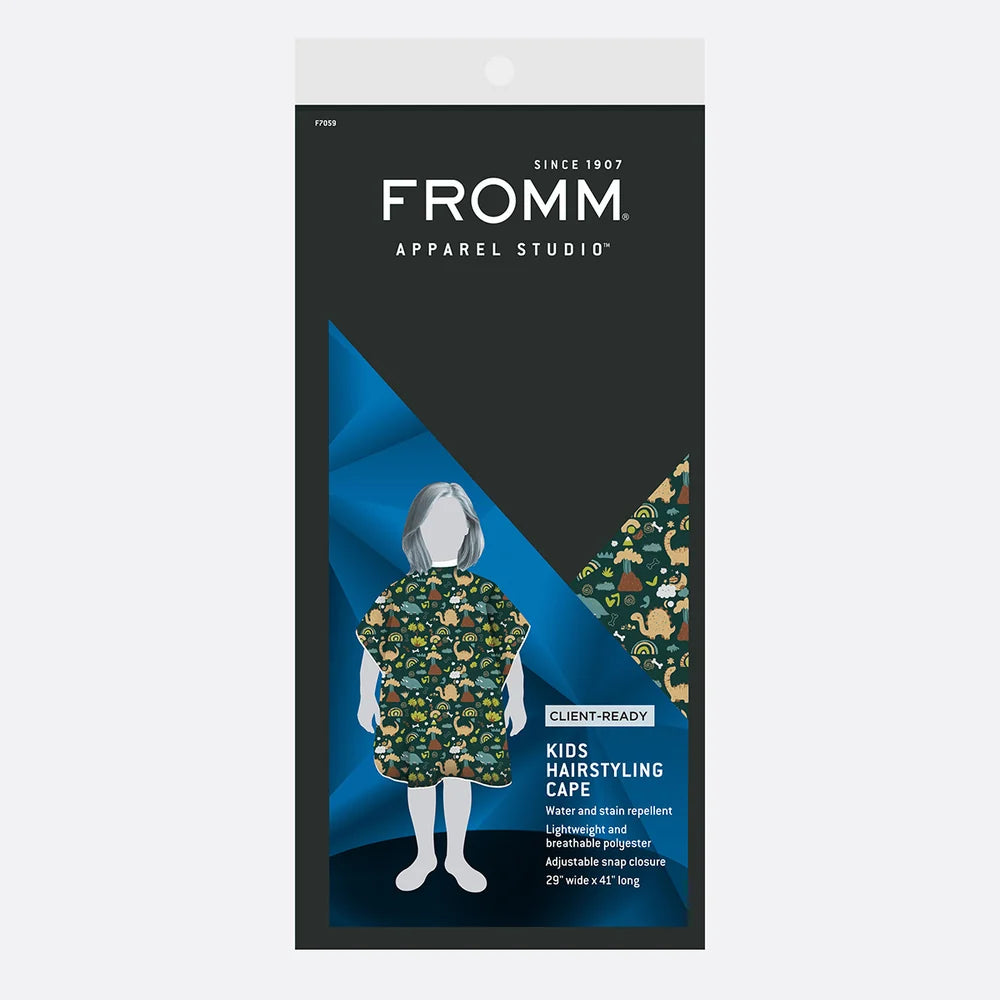 FROMM Kids Hairstyling Cape 29X41 inch | Multiple Patterns Available