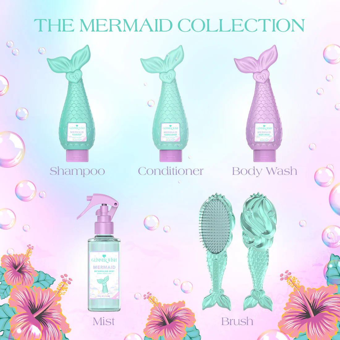 Glimmer Wish Fragrance Free & Dye Free Mermaid Shampoo 12 fl oz
