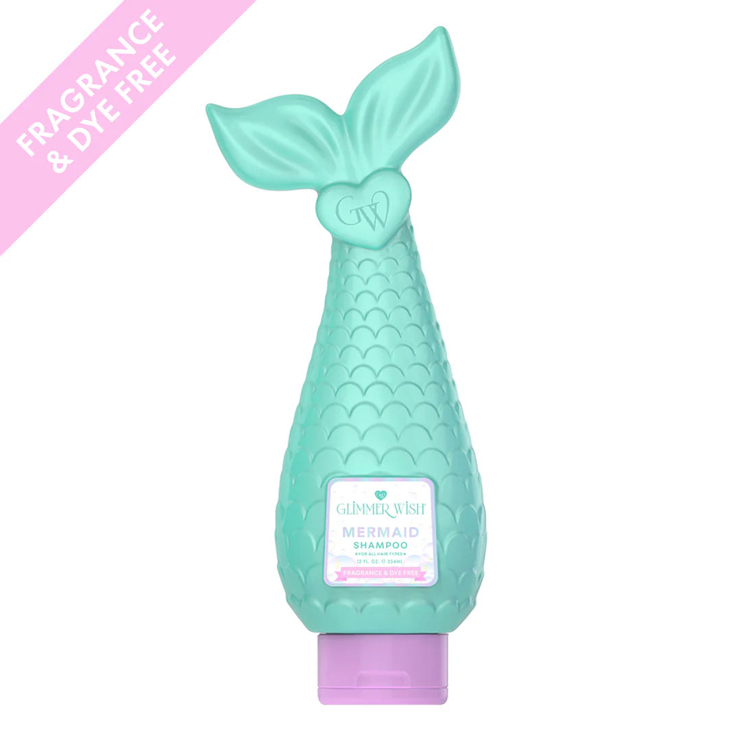 Glimmer Wish Fragrance Free & Dye Free Mermaid Shampoo 12 fl oz