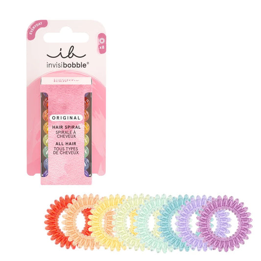 Invisibobble Original Rainbow Vibes 8 Piece Set