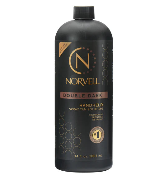 Norvell Handheld Spray Tan Solution, Double Dark 34oz