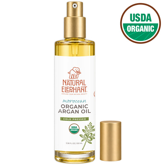 Natural Elephant Organic Argan Oil 3.38 fl oz (100 ml)