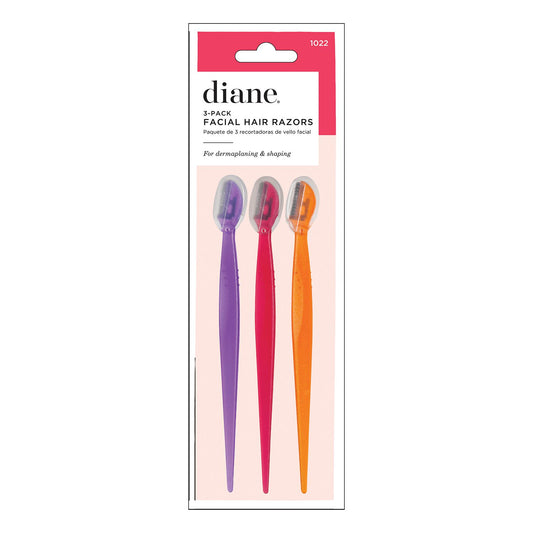 Diane Facial Hair Razor- 3PK