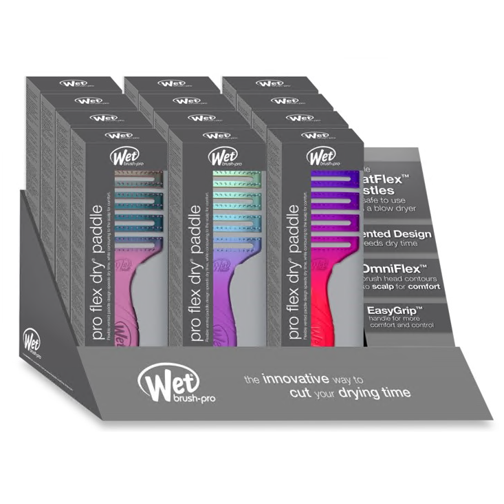 Wet Brush Pro Flex Dry Paddle Bold Ombre