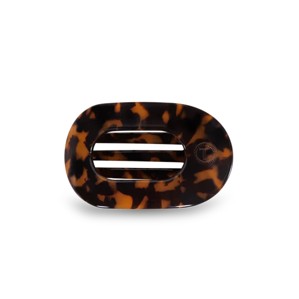 Teleties Flat Round Clip Small