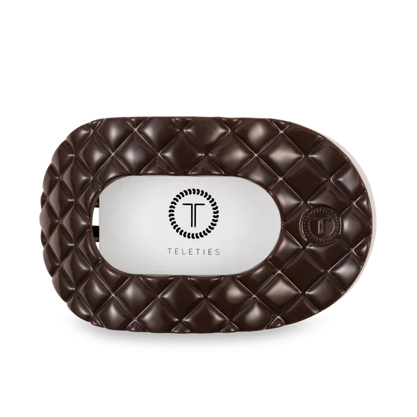 Teleties Flat Round Clip Large