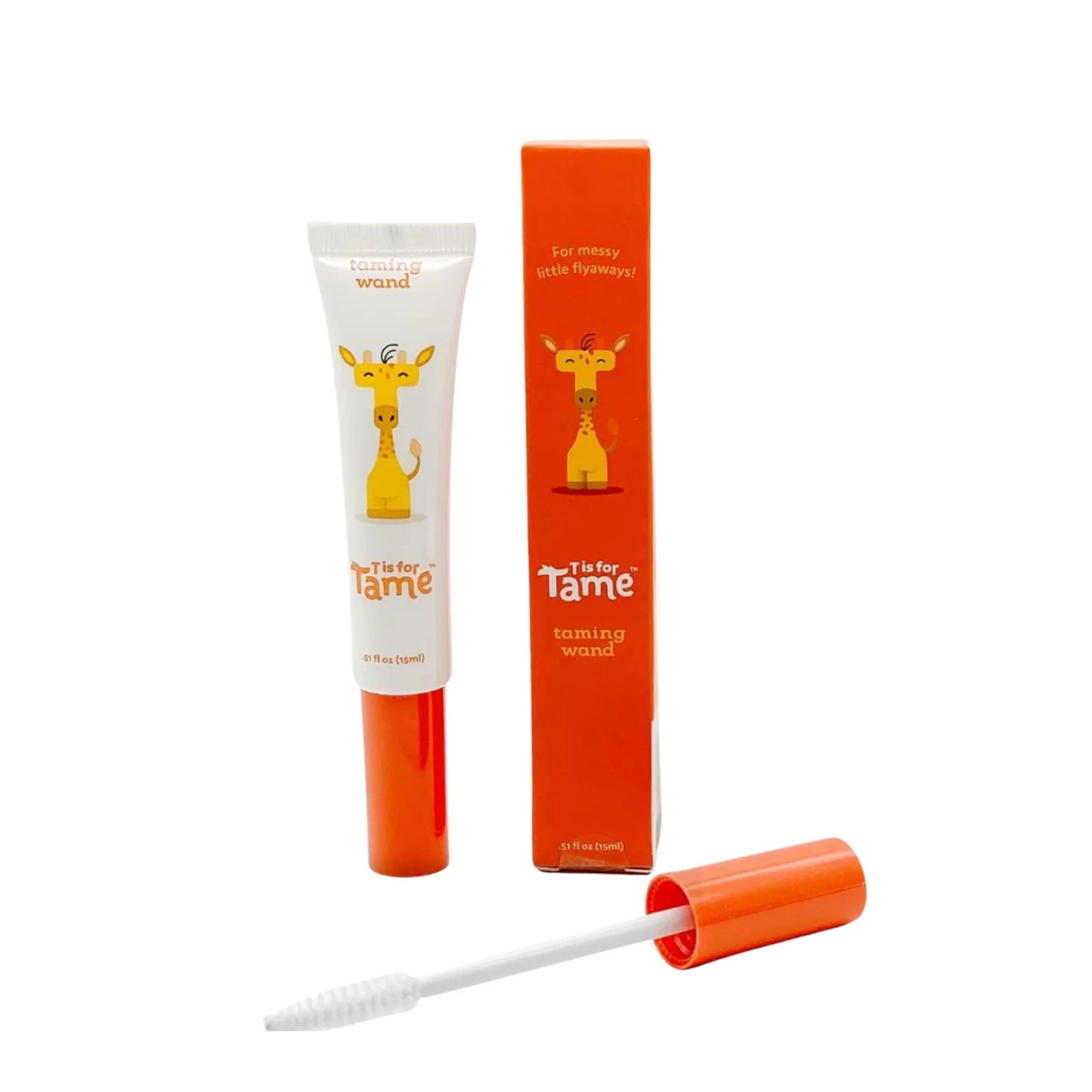 T is for Tame Taming Cream Wand for Frizz & Bedhead 0.51 fl oz