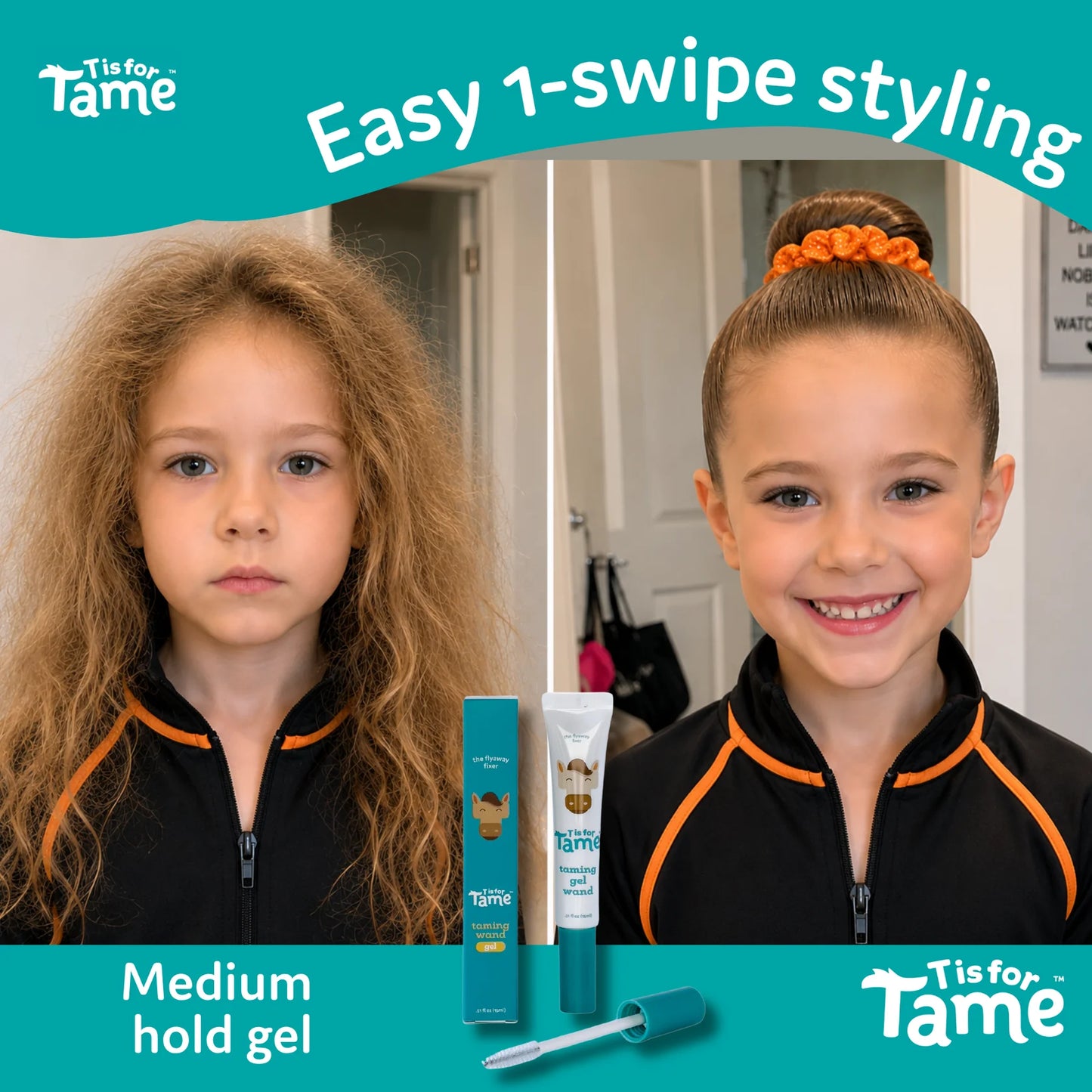 T is for Tame Taming Gel Wand for Flyaways 0.51 fl oz