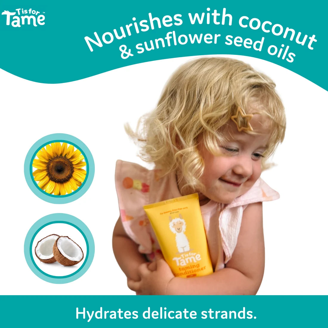 T is for Tame Taming Conditioner for Curls, Waves & Coils 5.07 fl oz
