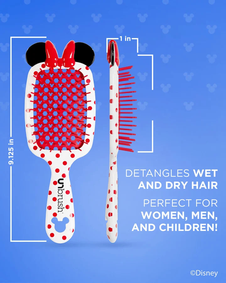 Unbrush Disney Mickey and Minnie Mouse Original Detangling Hair Brush