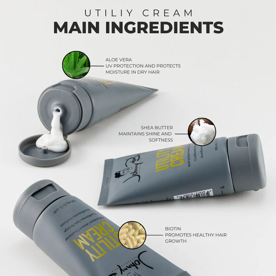 Johnny B.Utility Cream Leave-in Conditioner 100 ml (3.3 fl oz)