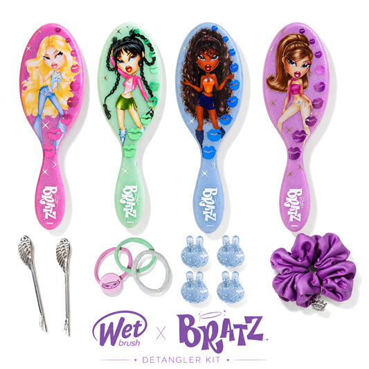 Wet Brush x Bratz OG Detangling Brush Kit | Multiple Patterns Available
