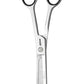 Jaguar White Line Silver Ice Thinner professional stainless steel hair thinning scissors with finger rest