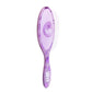 Wet Brush in purple for gentle detangling, ideal for all hair types and easy use with dryer vent brush kit