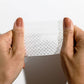 Seki Edge White End Papers for Hair Styling and Professional Use with Textured Surface