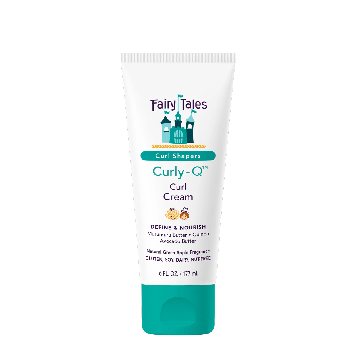 Fairy Tales Curly-Q Curl Cream 6 oz tube for kids curl cream with nourishing ingredients