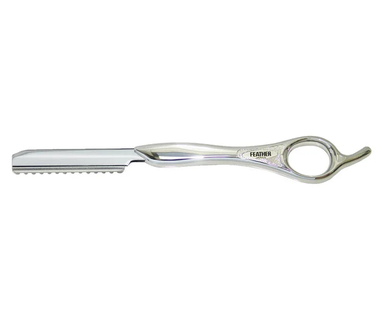 Feather Razor Blade with a sleek design for precise shaving and grooming