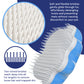 Groom Genie pet detangling brush with flexible bristles to remove knots and mats easily from fur