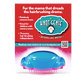 Knot Genie detangling brush set in blue with pink features for painlessly removing knots