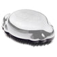 Knot Genie Teeny Genie detangling brush in sleek silver design for easy hair detangling