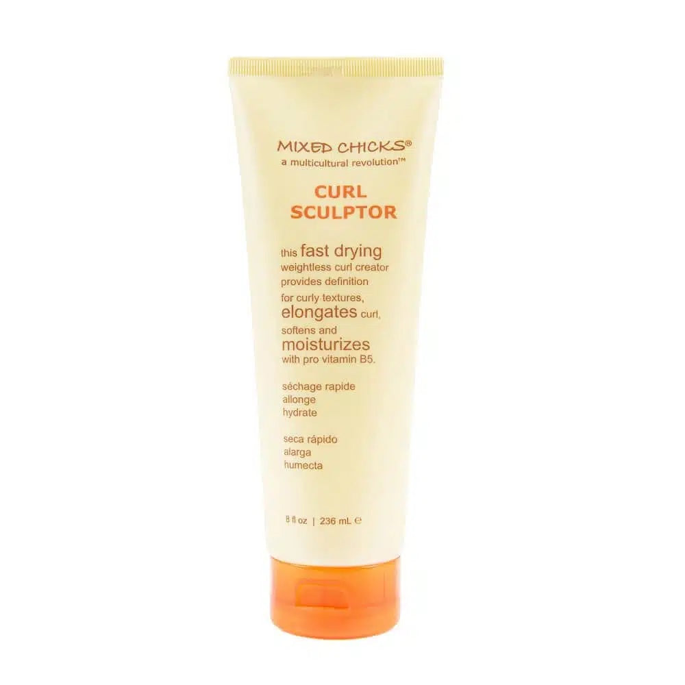 Mixed Chicks Curl Sculptor 8 oz tube for weightless curl definition and moisture for curly hair