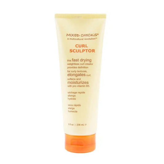Mixed Chicks Curl Sculptor 8 oz tube for weightless curl definition and moisture for curly hair