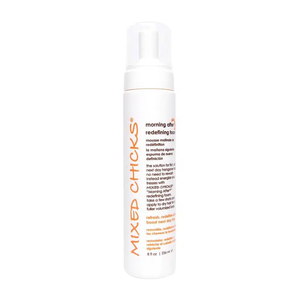 Mixed Chicks Morning After Foam for redefining texture and moisturizing waves in curly hair