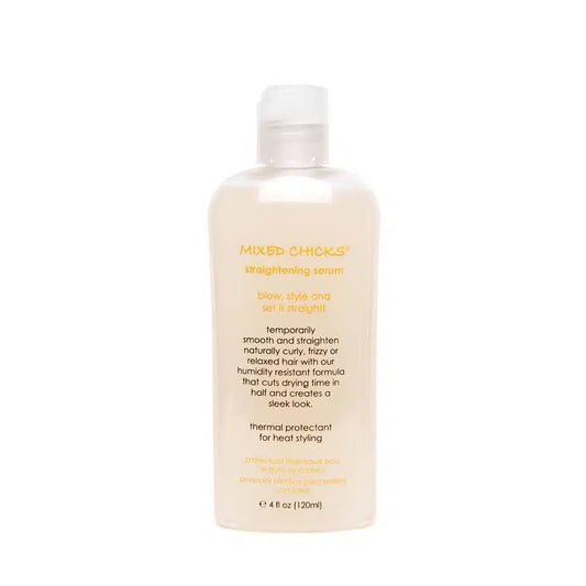 Mixed Chicks straightening serum for smoothing hair and providing thermal protection during styling