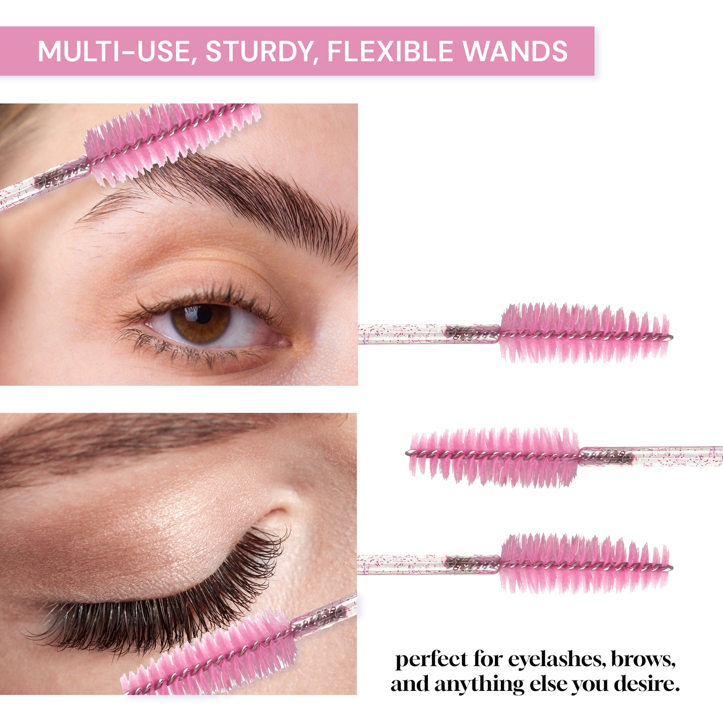 Apothie Disposable Nylon Mascara Wands 50 ct