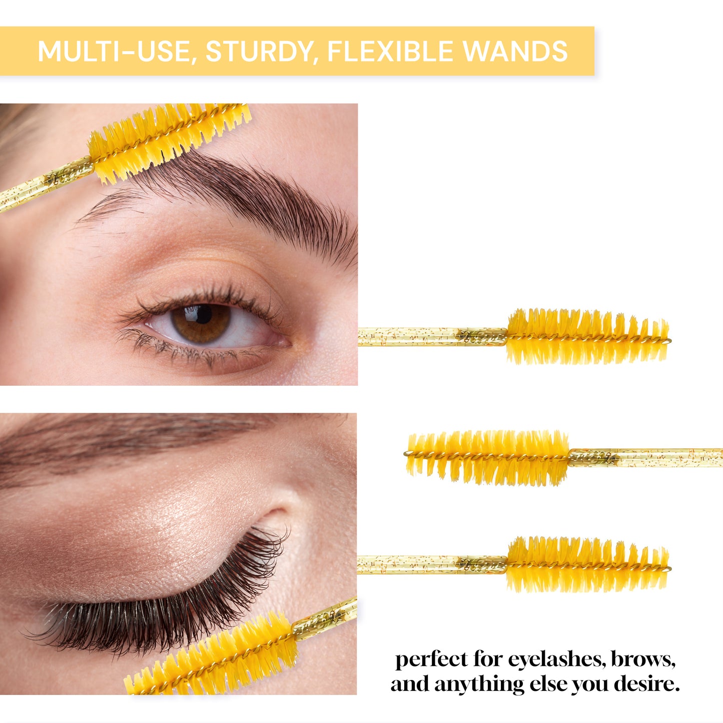 Apothie Disposable Nylon Mascara Wands 50 ct