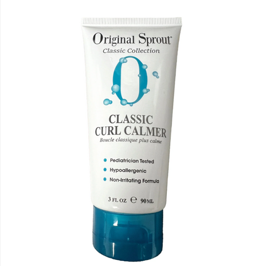Original Sprout Classic Curl Calming Cream for kids in a 3 fl oz tube, hypoallergenic and pediatrician tested
